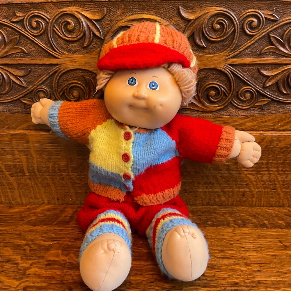 Cabbage Patch Family of three vintage cabbage patch dolls, A+++ - Picture 2 of 5